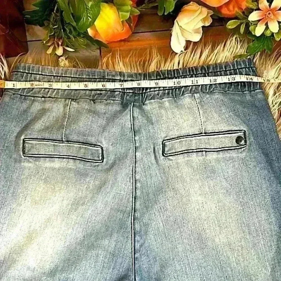 Zhrill RCJ Tekstil Fabia Jogger Jean Pants W/ Zipper Pockets, S - Picture 11 of 12